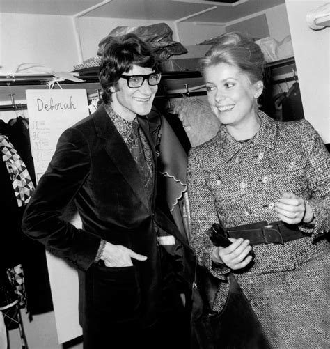 catherine deneuve en yves saint laurent|catherine deneuve saint laurent.